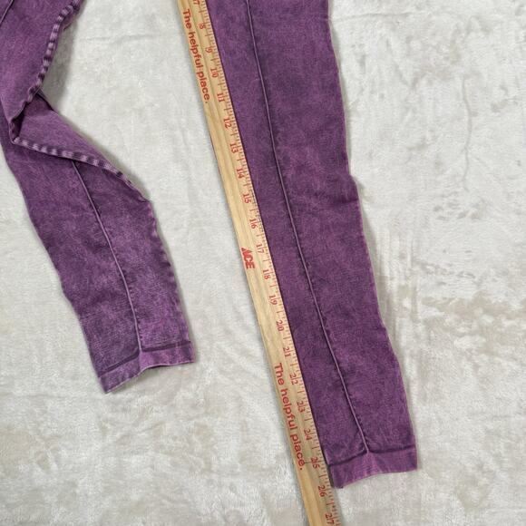 Free People Movement Good Karma Jumpsuit Washed Purple Women’s Size XS/S - Picture 7 of 9